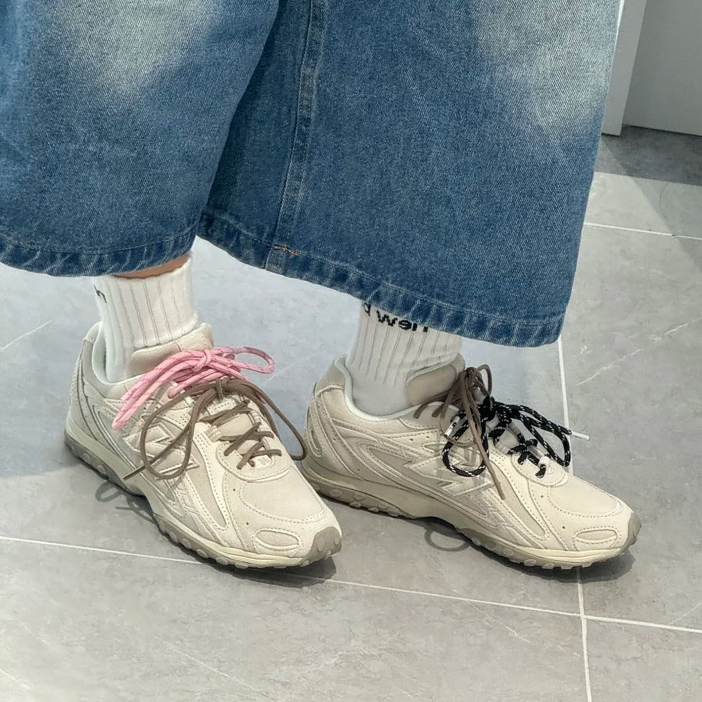 Ретро кроссовки с круглым носком из натуральной кожи со шнуровкой унисекс спортивная обувь