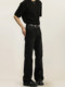 A Carton of Washed Vintage Black Flared 517 Jeans for Men, Leg-Lengthening Bootcut Casual Pants for Women