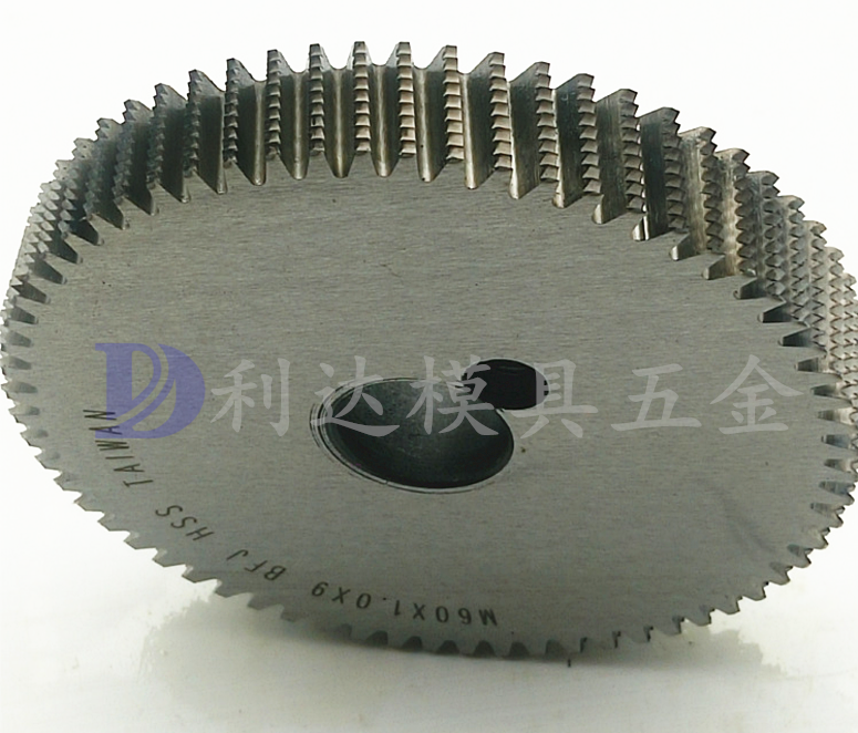 Taiwan imported milling tooth thread blade 60X36 milling dental seat dedicated HSS high speed steel 5 16-32*25