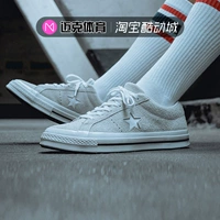 CONVERSE ONE STAR Giày cổ điển cắt lông thấp 161577C 161548C giày thể thao nam chính hãng