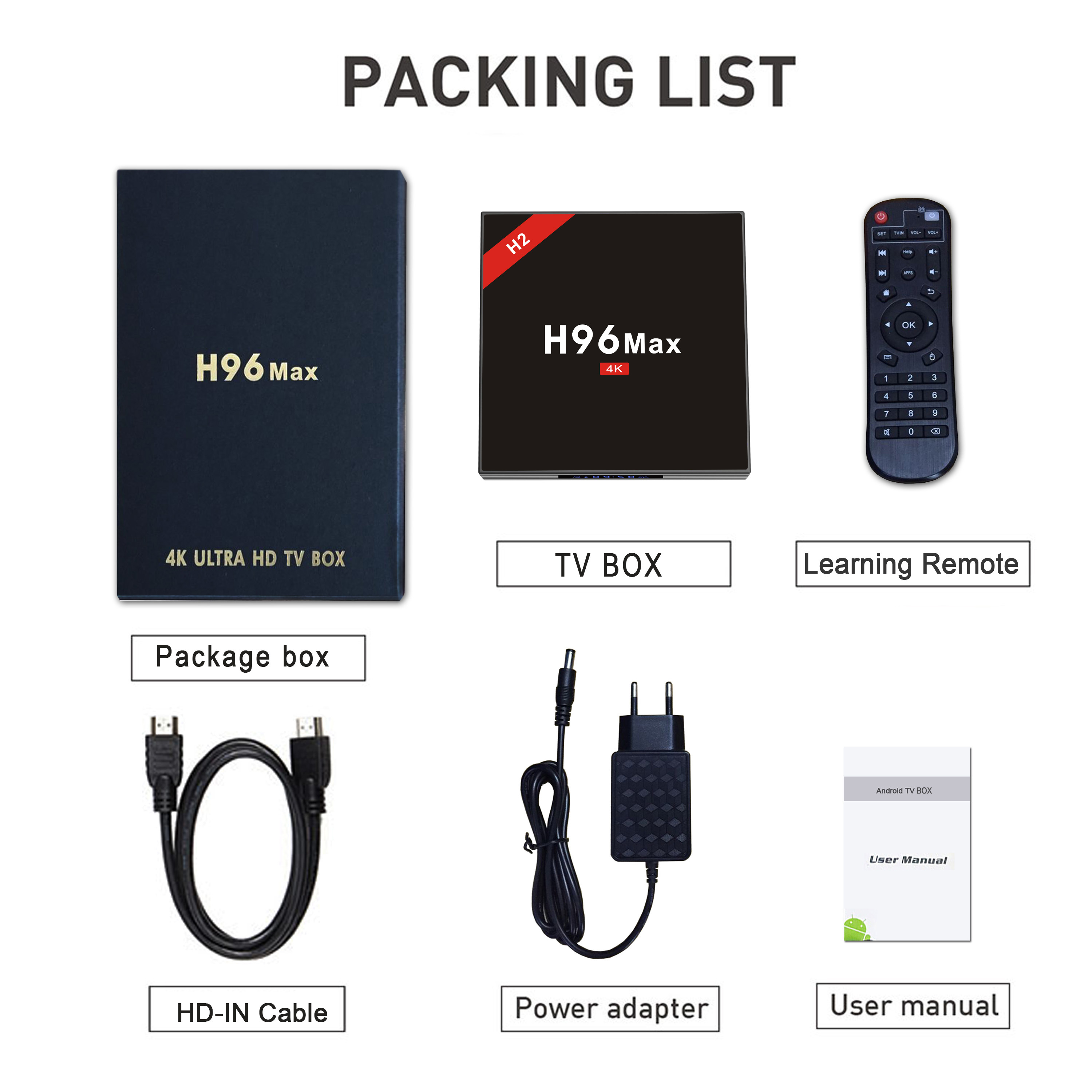 Mạng không dây HD set-top box wifi nhà thông minh Android 4G TV box đĩa cứng phát video 4K củ phát wifi maxis