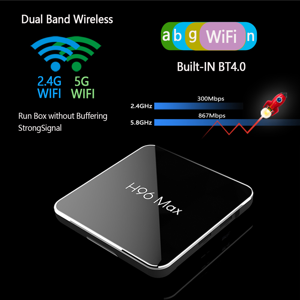 cục phát wifi fpt Nhà thông minh mới 4k TV box 64g mạng không dây HD mạng set-top 4G máy nghe nhạc wifi cứng modem cáp quang