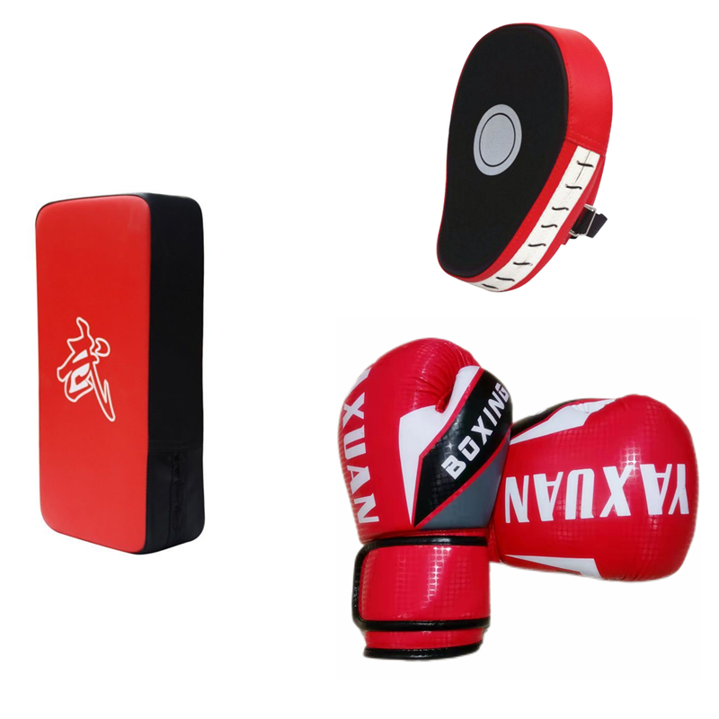 Children Cartoon Boxing Gloves Professional Boy Home Fitness Percussion Sandbag Girl Powder Dispersion Hand Target Footed Shot