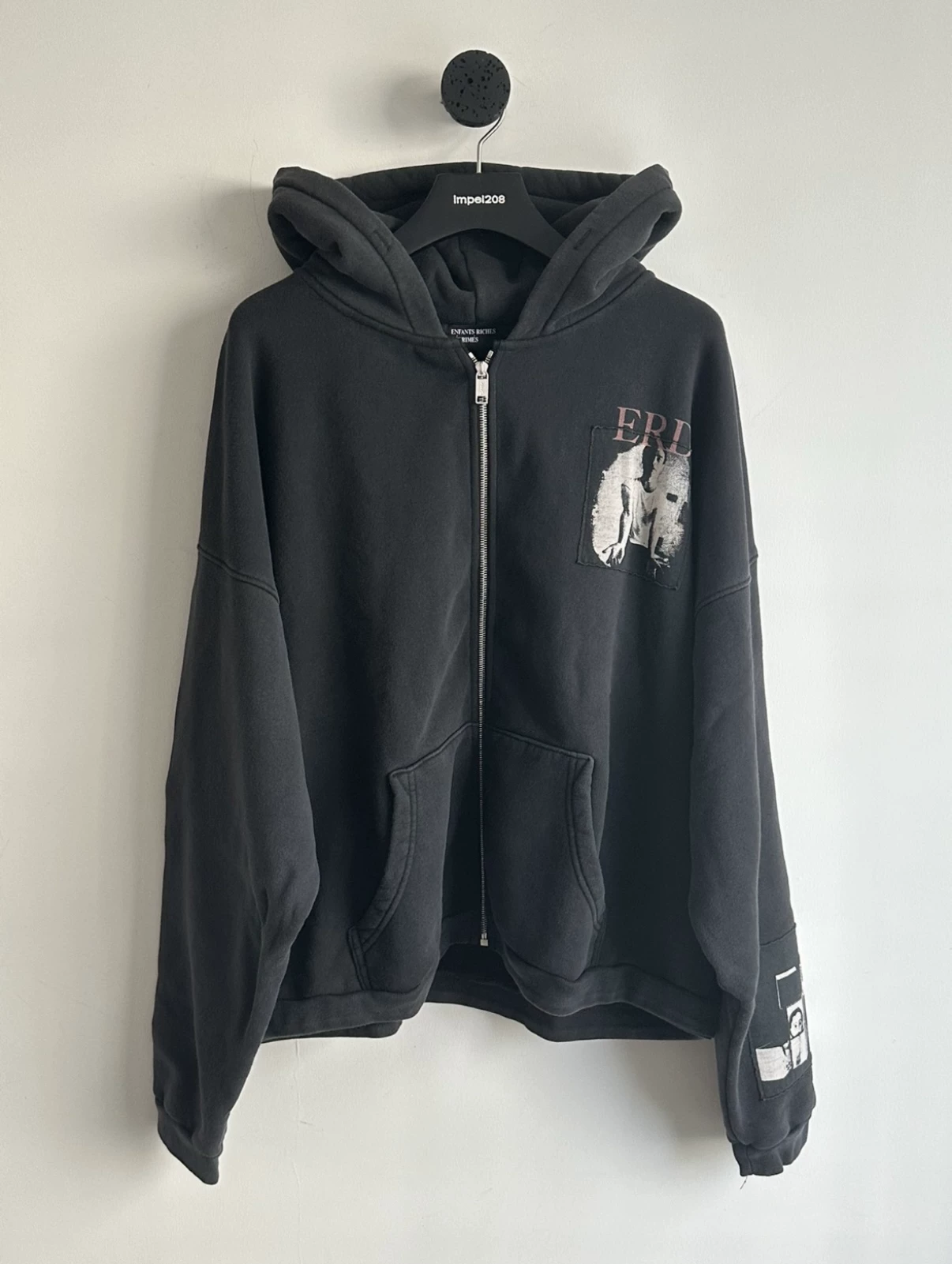 П PATCH with zipper, толстовка-худи, (Physicals)