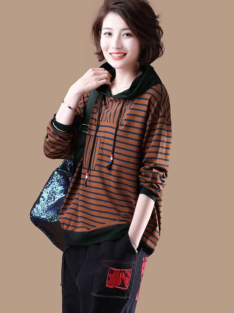 Sweatshirt femme - Ref 3215363 Image 3