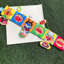 Japanese bread infant and toddler dual-use cloth sound paper picture album cloth book washable teething gum baby bedside