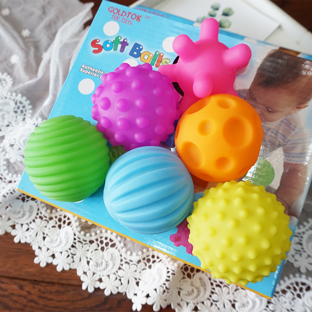 Baby early education Tactile ball Sensory ball Baby massage soft ball Texture hand grip ball Bobo soft ball Educational toy