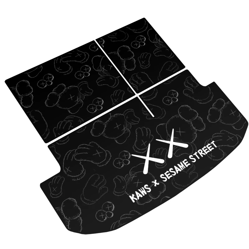 Подходит для 21-23 Hyundai Paris Emperor Boxing Custom Case Cushu 7 Shengda Cartoon Tail Pad