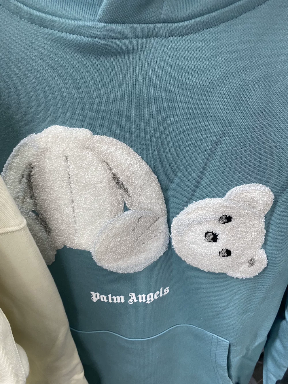 Корректная версия FN Jiujiu 19FW Teddy Wintern Palm Palm Angels сломанная шапка-маска-капюшон