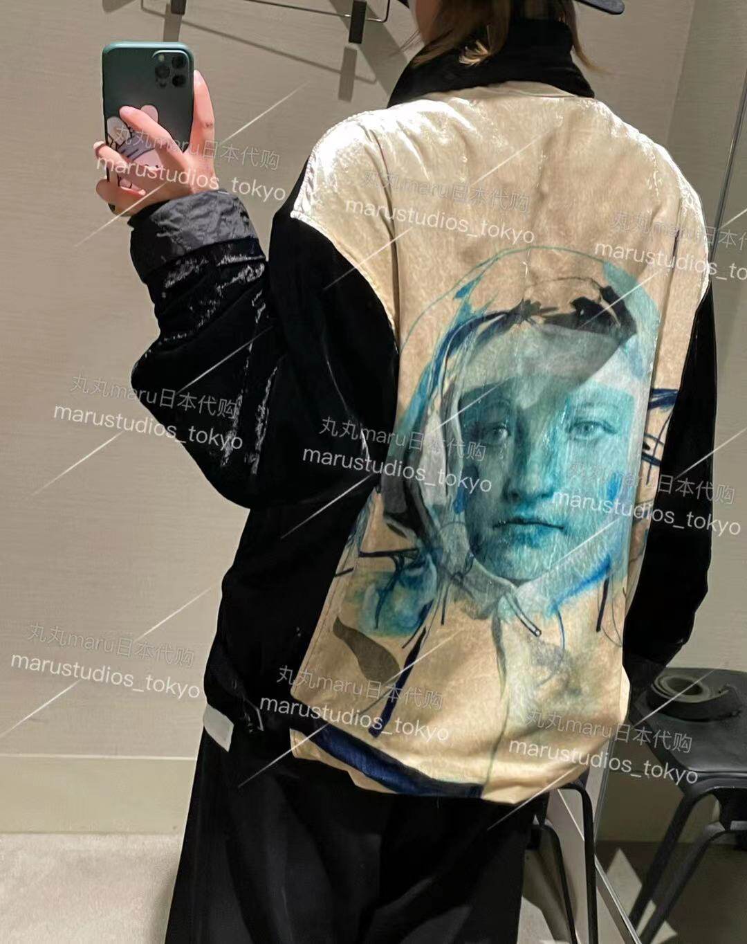 Продано Ценю йохджи Ямамото Ямамото предел james jean бархат печать короткий пальто Продано Ценю йохджи Ямамото Ямамото предел james jean бархат печать короткий пальто