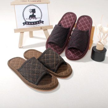 One slip anti-slip silent comfortable home cotton fabric