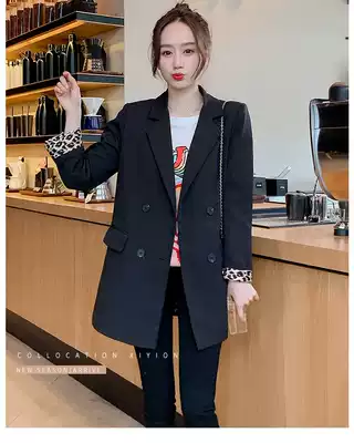 Korean British small suit jacket 2020S new spring Korean style casual female professional chic retro suit