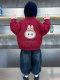 Boys' Cotton Padded Jacket Winter Style 2025 New Trendy Baby Winter Clothing Lightweight Hooded Baseball Jacket