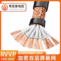 Национальный стандартный экранированный провод 14 ядра x0,5 квадратных метров (цена 1 метра)