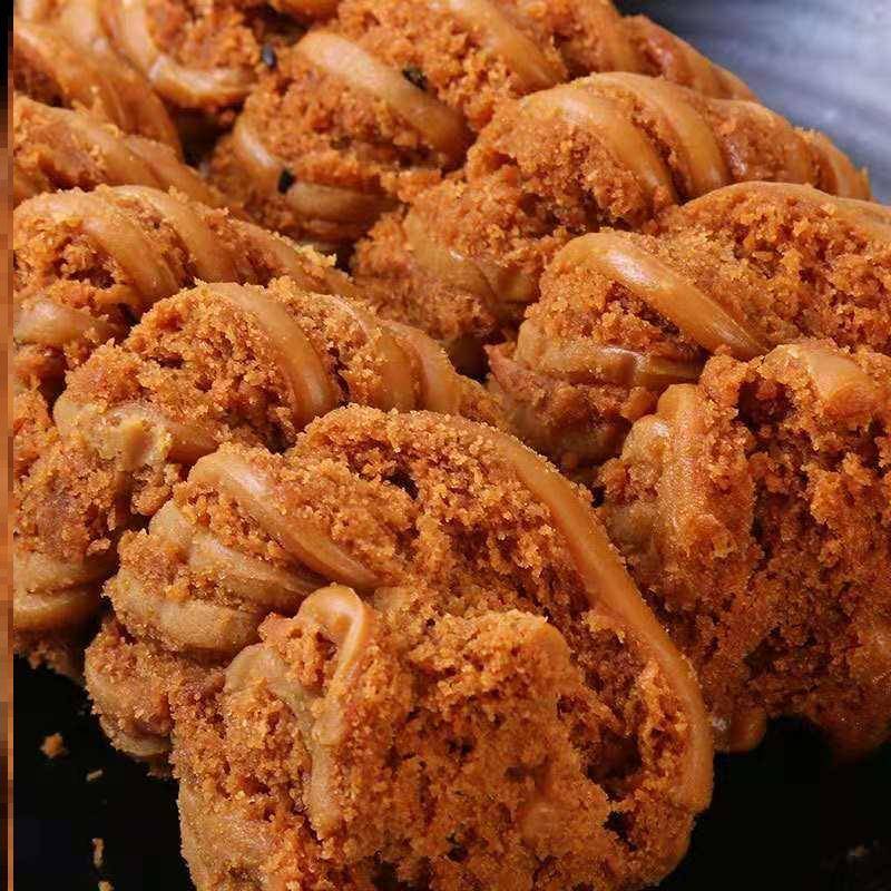 天津18番街の味、金門麻花サンドイッチ、昔ながらの特製麻花伝統菓子、オフィス朝食