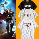 Мстители, футболка с коротким рукавом подходит для мужчин и женщин для влюбленных, короткий рукав