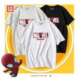 Мстители, футболка с коротким рукавом подходит для мужчин и женщин для влюбленных, короткий рукав