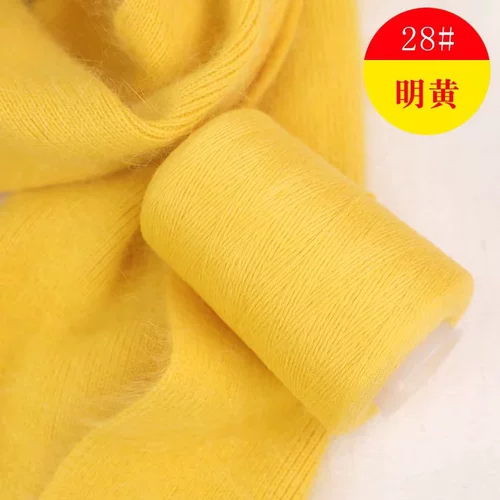 Длинношерстная норковая шерсть, ручная вязка, кашемировая шерсть средней толщины, тонкая шарфовая нить, детская нить, шерстяная нить, распродажа