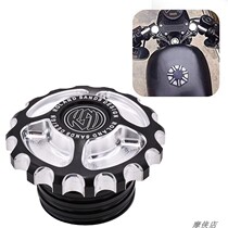Harley motorcycle modification cnc skull fuel tank cap Harley 883R 883L modified ghost fuel tank cap