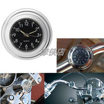 Waterproof quartz clock aluminum alloy handlebar motorcycle schedule universal car clock electronic meter thermometer