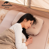 Naturehike Norway customer Outer 3D Comfort Silent Sponge Pillow Camping Trip Portable Inflatable Pillow Lean