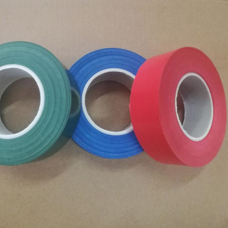 Non-stick color tape Non-stick color plastic tape Color insulation tape Plastic tape with cable tape Insulation tape pvc