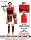 Halloween chiến binh La Mã cổ đại trang phục Hy Lạp Caesar trưởng thành nam nữ cosplay hiệu suất chiến binh Sparta trang phục