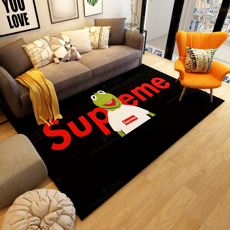 trendy living room kaws carpet bedroom bedside blanket personality bla coffee table mat cloakroom tide brand floor mats can be customized