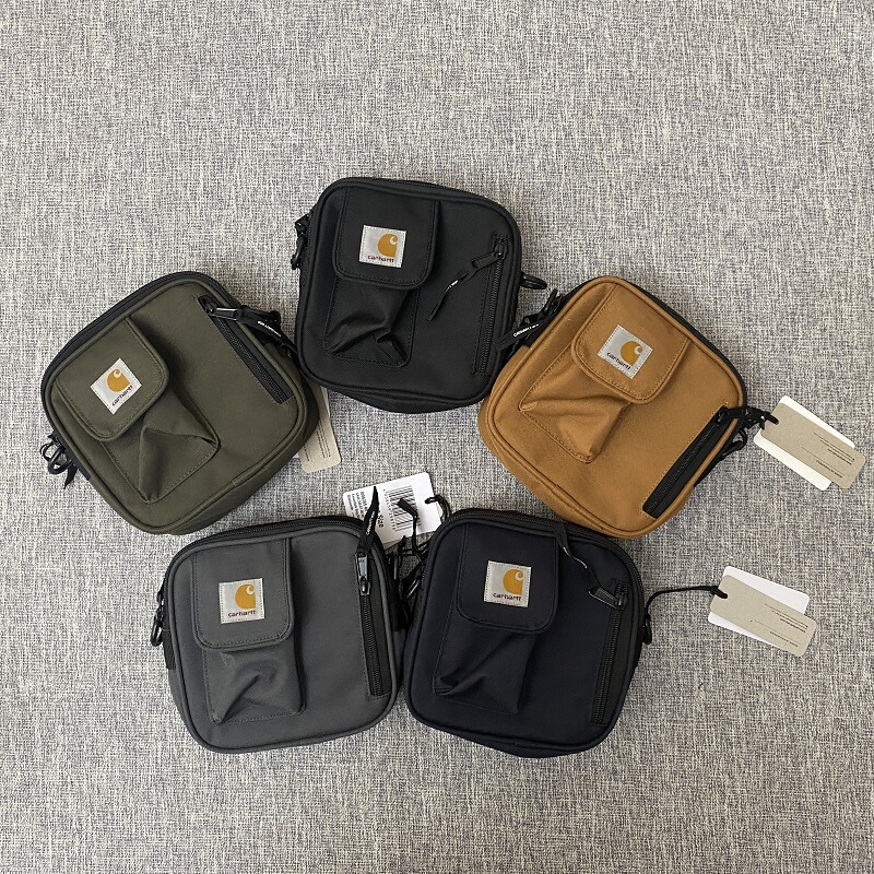 Authentic Carhartt Crossbody Bag Small Square Bag Unisex Shoulder Bag Ins-Style Canvas Workwear Bag Authentic Carhartt Crossbody Bag Small Square Bag Unisex Shoulder Bag Ins-Style Canvas Workwear Bag