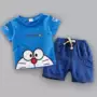 Quần áo trẻ em trai mùa hè bé trai phù hợp với tay áo ngắn 0-1-2-3 tuổi trẻ em nước ngoài khí hai mảnh phù hợp với thủy triều - Phù hợp với trẻ em shop quan ao baby