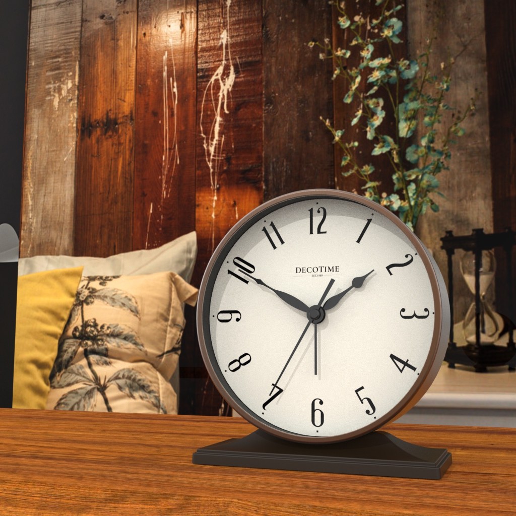 European modern simplicity American living room grandfather clock Table clock Creative clock Bedroom pendulum clock decoration Alarm clock