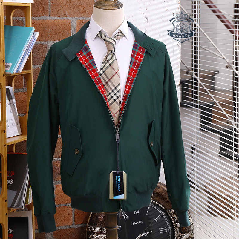 26 New Products in Stock | Classic Baracuta G9 Harrington Wellington British Men's Jacket British Green