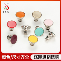 Jeans button metal Joker womens pants waist big change small nail-free adjustable disassembly button nail