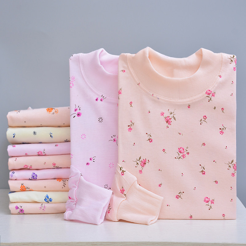 Autumn clothing one-piece top ladies half turtleneck warm autumn and winter cotton underwear middle-aged and elderly sanitary clothing cotton sweater