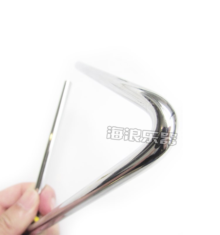 Sóng nhạc cụ Tam giác nhạc cụ sắt 6 inch trẻ em nhạc cụ gõ trẻ em đồ chơi âm nhạc nóng được đề nghị - Đồ chơi nhạc cụ cho trẻ em đàn organ trẻ em