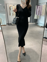 DAJO’S Gentle Seagull Collar Cashmere Wool Knit Fishtail Skirt Two Fits