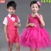 Ngày thiếu nhi Trang phục biểu diễn ngày thiếu nhi Trang phục nữ Tutu hợp xướng lớn Quần áo mẫu giáo Trang phục biểu diễn dễ thương Đọc thơ