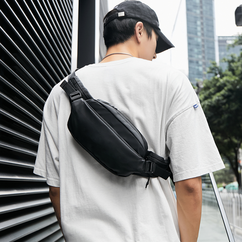 Hong Kong I Tgreg Chest Bag Men's Function Messenger Bag Multifunctional Small Backpack Sports Waist Bag Casual Shoulder Bag