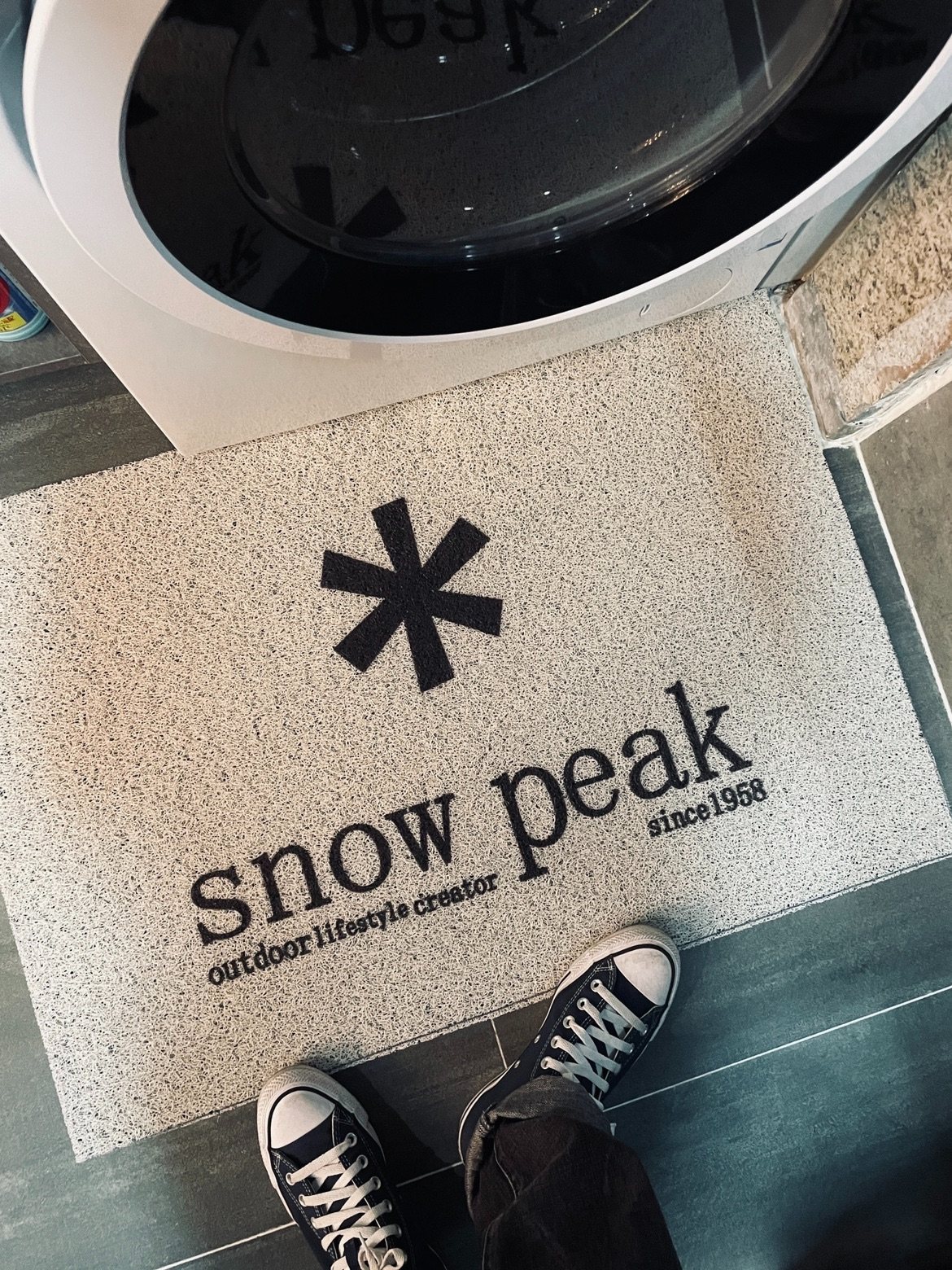 Waterproof silk mats camping door mats snow peak cat litter mats splash proof