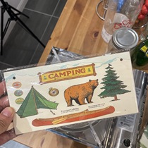 10X20cm Decoration Listed Board Painting Home Outdoor Camping Car Small Ornament Office Pendulum