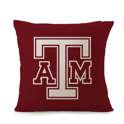 NCAA Texas A&M Aggies pillowcase, a souvenir from Texas, USA