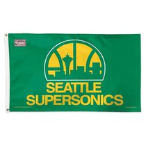 Foreign trade goods Seattle overtone NHL Seattle Supersonics Flag Amazon WEST EBAY