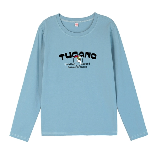 Хлопковый весенний осенний базовый приятный телу тонкий лонгслив для матери