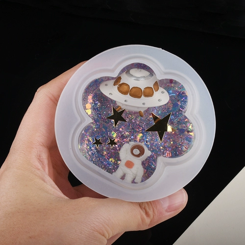 Милая матовая силиконовая форма, зеркальный эффект