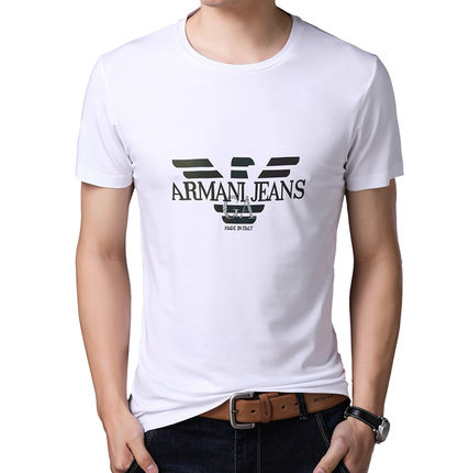 金狮蓝威情侣款短袖t恤创意疏水黑科技防水防污速干半袖衫潮T恤潮