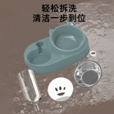 Кошачья чаша для собачья чаша кошка чаша двойная чаша автоматическая питьевая вода с наклонной рту