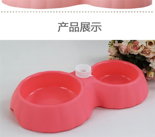 Vật nuôi cần thiết hàng ngày chó bát mèo bát thức ăn cho chó bát đôi bát mèo nồi tự động cho ăn nước uống mèo và chó cung cấp - Cat / Dog hàng ngày Neccessities 	bát ăn cho chó cảnh	