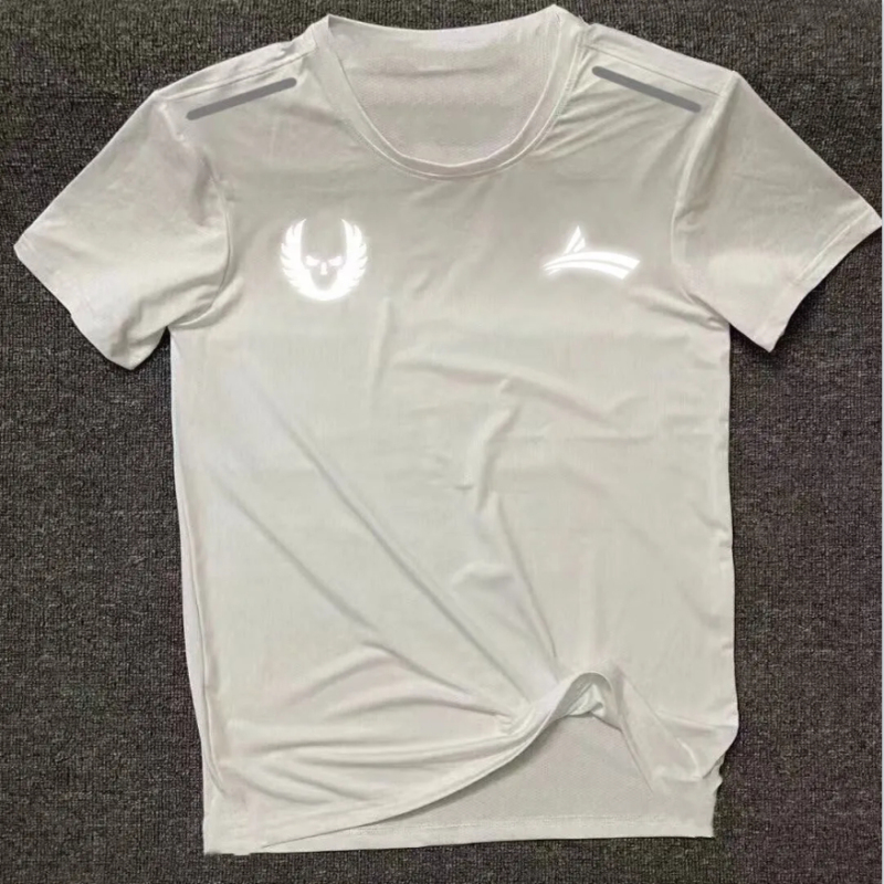 T-Shirt Short-Sleeved Quick-Drying Track and Field Training Marathon Fitness Running Sports Top for Men