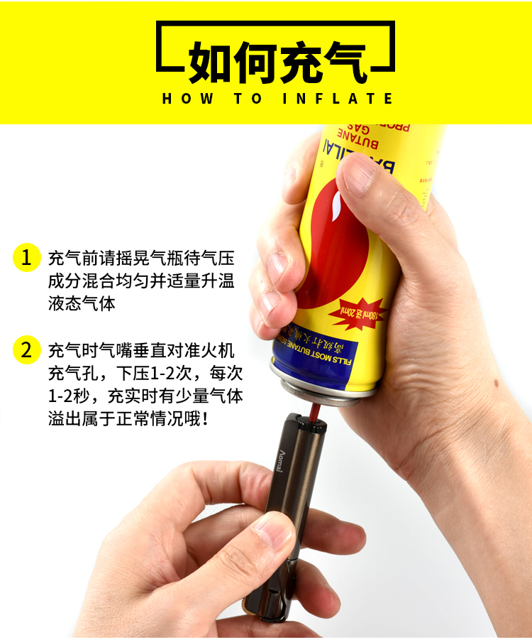 Nam bơm hơi nhẹ cá tính gió mài bánh xe phụ nữ thẳng đỏ kim loại hàn nhỏ ngọn đuốc chữ quà tặng bật lửa dupont chính hãng