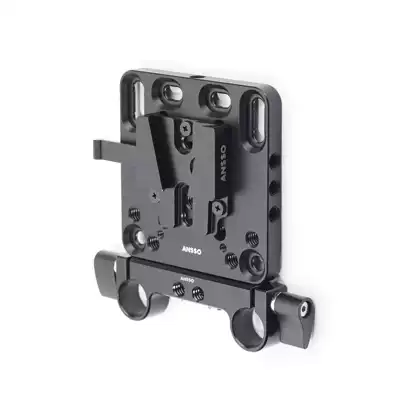 Ansso V-port battery gusset V-type power supply system FS7 FX6 FX9 RED komodo